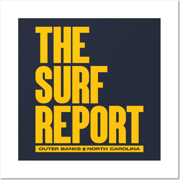 The Surf Report Wall Art by jared_clark